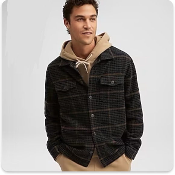 Express Other - Men's Express Wool-Blend Shacket